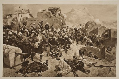 Candahar: Los 92º Highlanders y los 2º Gurkhas Asaltando Gaudi Mullah Sahibdad, de 
