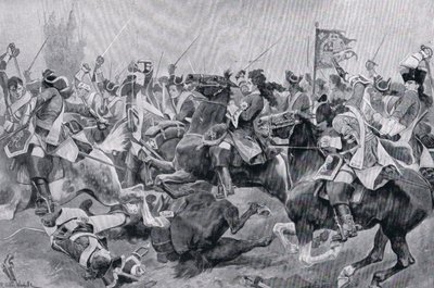 La batalla de Malplaquet, c.1910 de Richard Caton Woodville