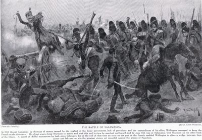 La Batalla de Salamanca, ilustración de 