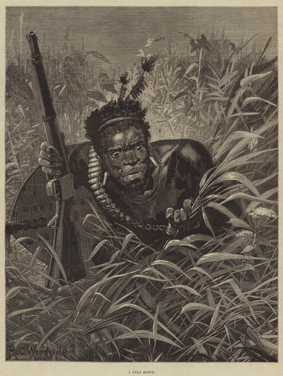 Un explorador zulú de Richard Caton Woodville junior