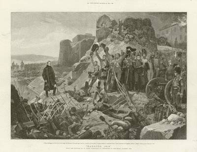 Badajoz, 1812 de Richard Caton Woodville junior