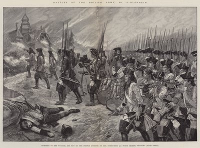 Batallas del ejército británico, Blenheim de Richard Caton Woodville junior