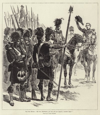 Batallas del ejército británico, Corunna de Richard Caton Woodville junior