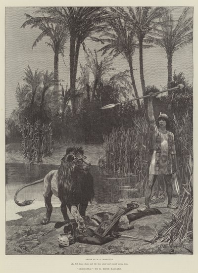 Cleopatra, por H Rider Haggard de Richard Caton Woodville junior