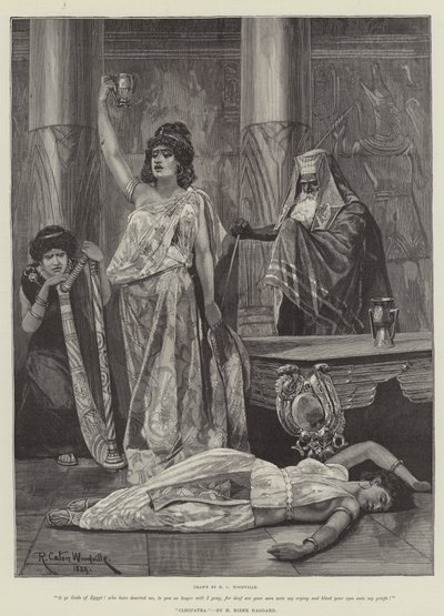 Cleopatra, por H. Rider Haggard de Richard Caton Woodville junior