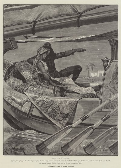 Cleopatra, por H. Rider Haggard de Richard Caton Woodville junior