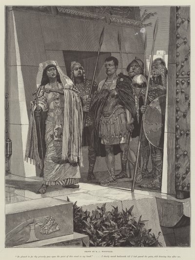 Cleopatra, por H Rider Haggard de Richard Caton Woodville junior