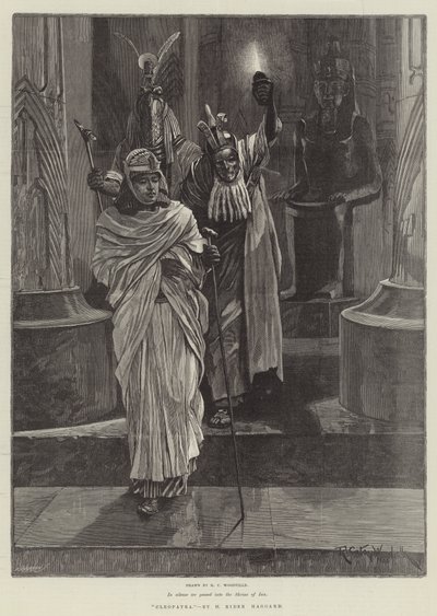 Cleopatra de Richard Caton Woodville junior