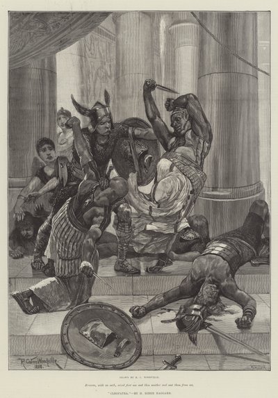 Cleopatra de Richard Caton Woodville junior