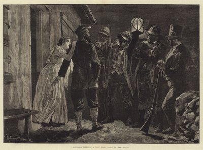 Irlanda perturbada, una visita de Rory de las colinas de Richard Caton Woodville junior