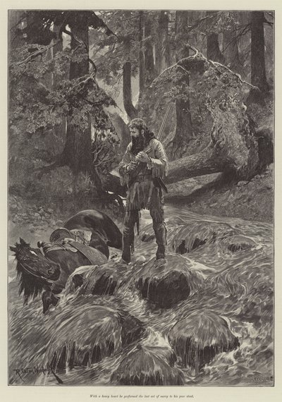 Águila Joe, por Henry Herman de Richard Caton Woodville junior