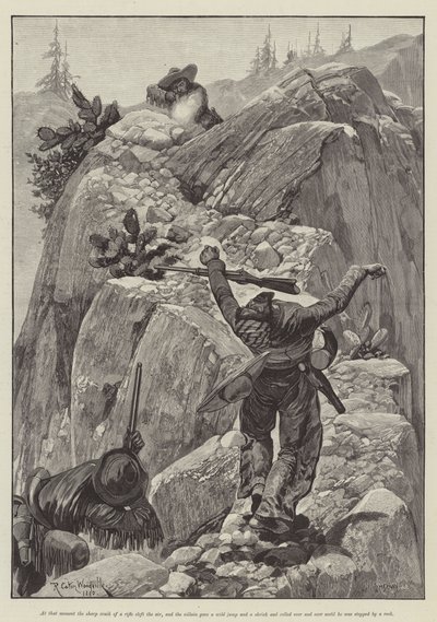 Águila Joe, por Henry Herman de Richard Caton Woodville junior