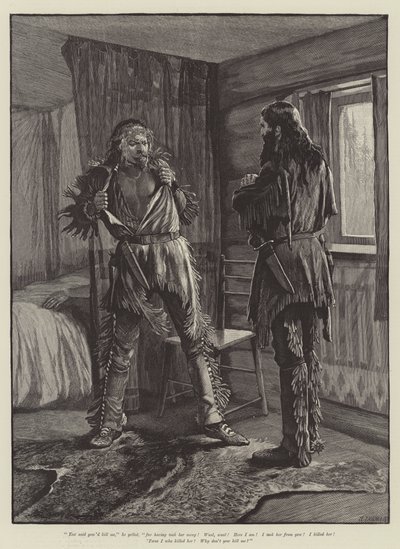 Águila Joe, por Henry Herman de Richard Caton Woodville junior