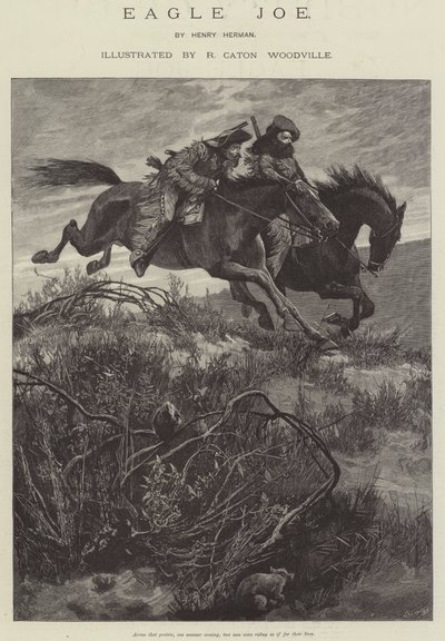Águila Joe, por Henry Herman de Richard Caton Woodville junior