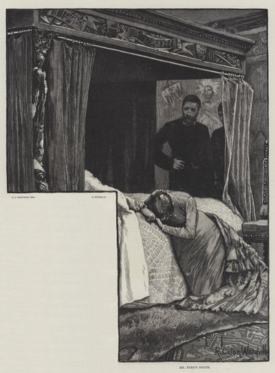 La absolución de Eyre, por Helen Mathers de Richard Caton Woodville junior