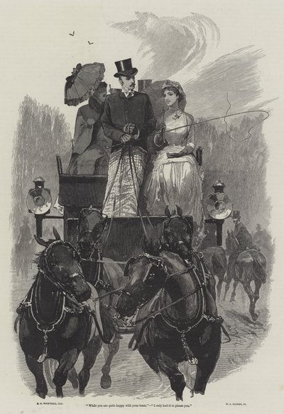 La absolución de Eyre, por Helen Mathers de Richard Caton Woodville junior