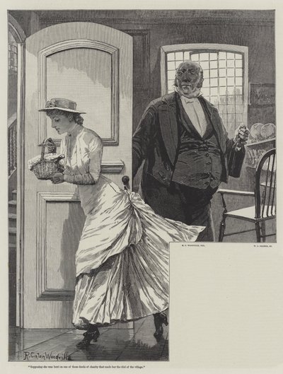 La absolución de Eyre, por Helen Mathers de Richard Caton Woodville junior