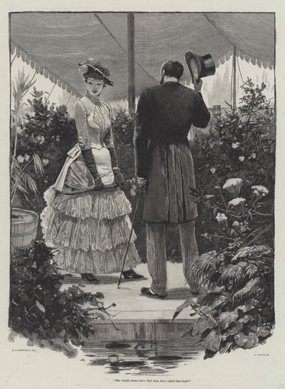 La Absolución de Eyre, por Helen Mathers de Richard Caton Woodville junior