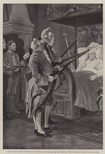 Ilustración para Un Coronel del Imperio, de Emily Lawless de Richard Caton Woodville junior