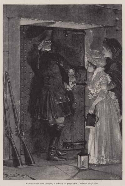 Ilustración para Un Coronel del Imperio, de Emily Lawless de Richard Caton Woodville junior