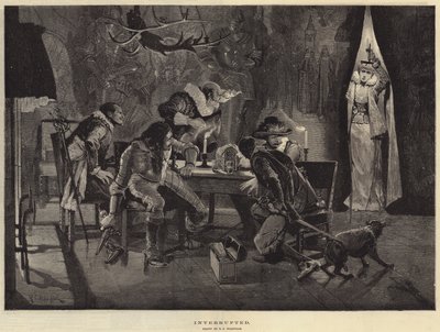 Interrumpido de Richard Caton Woodville junior