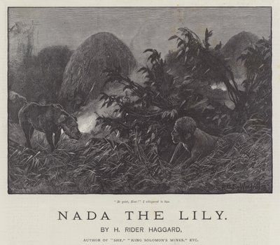 Nada la Lirio, por H. Rider Haggard de Richard Caton Woodville junior