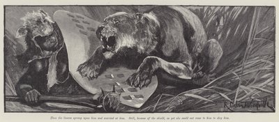 Nada la Lirio, por H Rider Haggard de Richard Caton Woodville junior