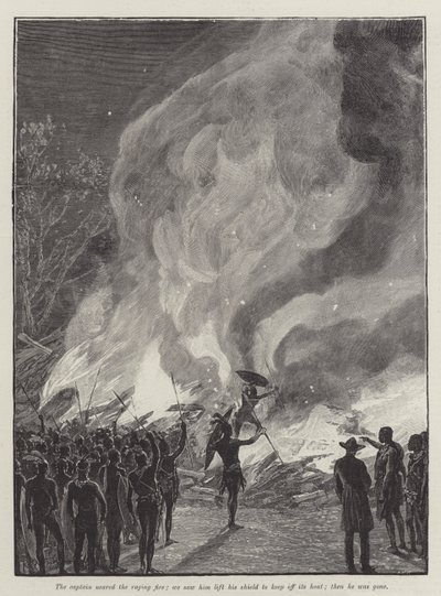 Nada la Lirio, por H Rider Haggard de Richard Caton Woodville junior