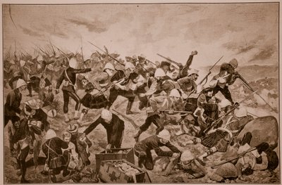 La Batalla de Majuba Hill de Richard Caton Woodville junior