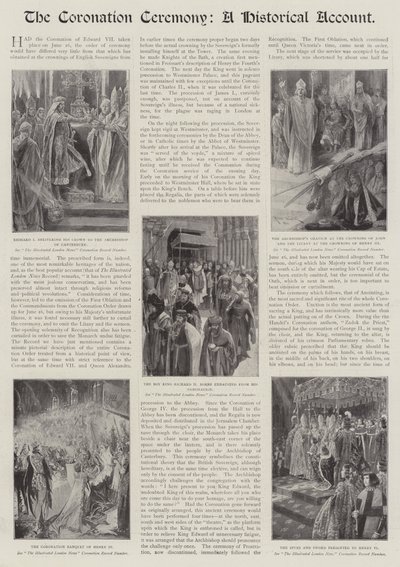 La Ceremonia de Coronación, una Relato Histórico de Richard Caton Woodville junior