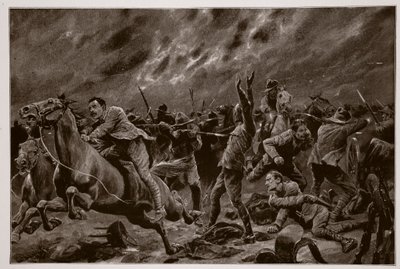 El percance de los victorianos en Wilmansrust, 12 de junio de 1901 de Richard Caton Woodville junior