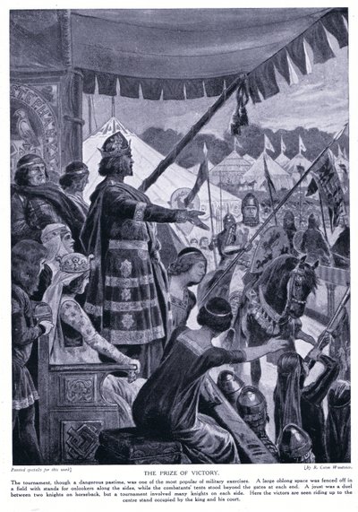 El premio de la victoria de Richard Caton Woodville junior