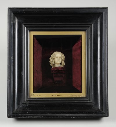 Busto de una niña, c.1850 de Richard Cockle Lucas