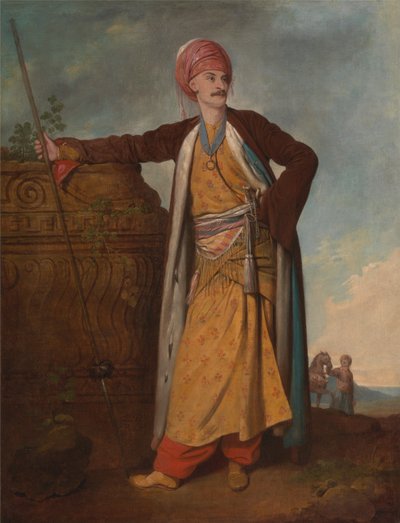 Retrato de un armenio [1985, Cormack, Catálogo conciso del YCBA]. de Richard Cosway
