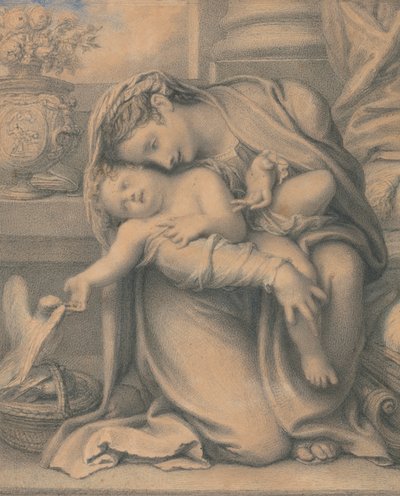 Virgen con el Niño de Richard Cosway