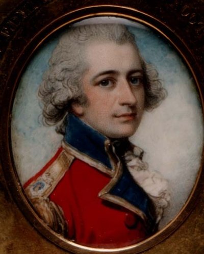 Retrato en miniatura del Capitán, El Honorable Edmund Phipps de Richard Cosway
