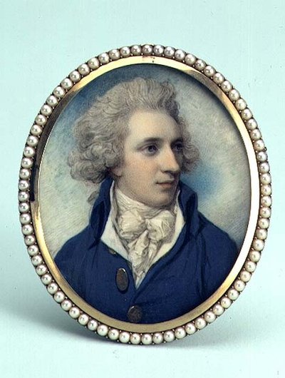 Retrato de John Swinburne de Richard Cosway