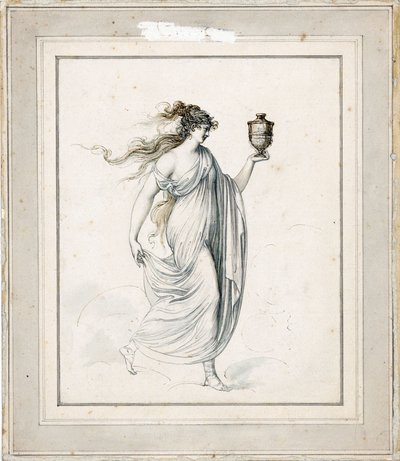 Retrato de Lady Emma Hamilton de Richard Cosway