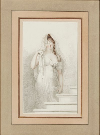 Retrato de Madame Récamier 1777-1849 de Richard Cosway