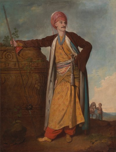 Retrato de un armenio [1985, Cormack, Catálogo conciso del YCBA]. de Richard Cosway