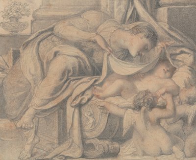 Virgen adorando a Cristo dormido de Richard Cosway