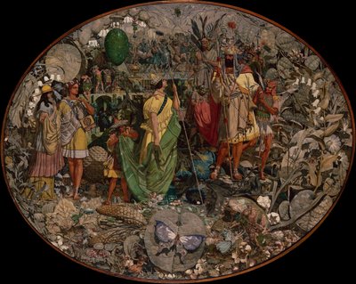 Contradicción: Oberón y Titania de Richard Dadd