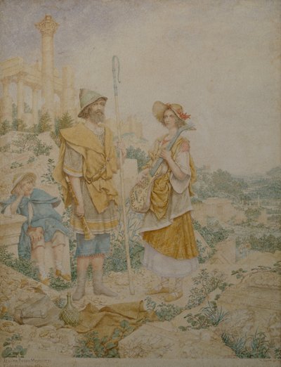 Músicos rústicos italianos de Richard Dadd