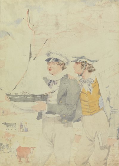 Miembros juveniles del Club Náutico de Richard Dadd