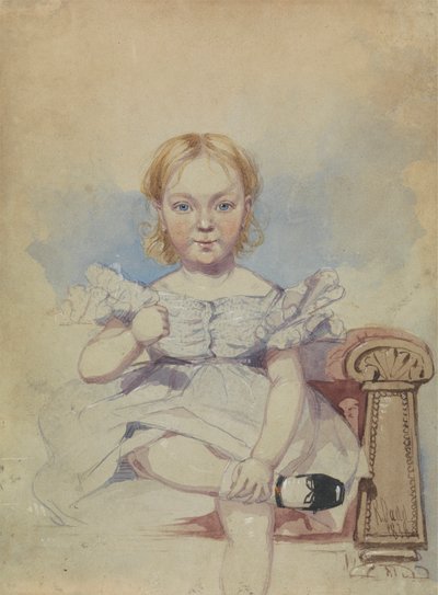 Retrato de una chica de Richard Dadd