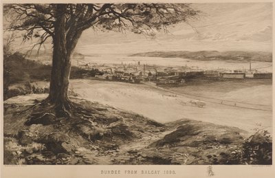 Dundee desde Balgay de Richard Davidson Winter