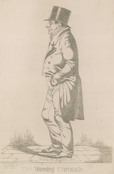 James Perry; The Morning Chronicle de Richard Dighton