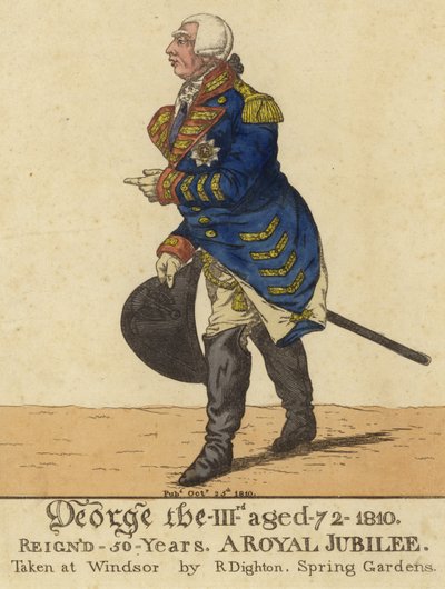 Rey Jorge III de Richard Dighton