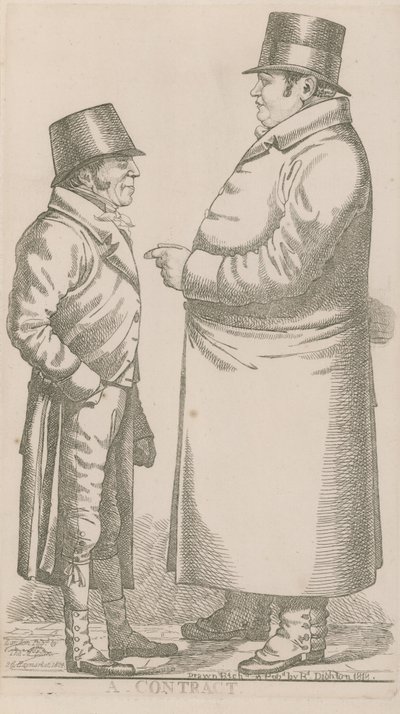 El Sr. Damington y el Sr. Tremloe, un contrato de Richard Dighton