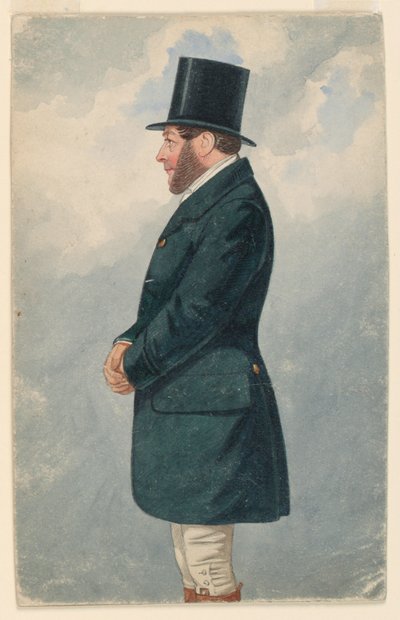 Retrato de George Beets de Richard Dighton